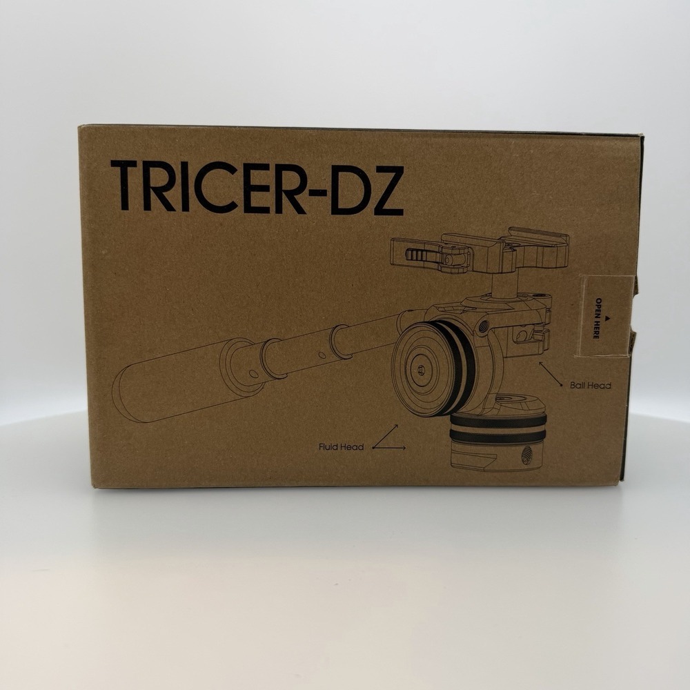 Tricer-DZ Tripod Panhead New Open Box Fluid Head Ball Head Carbon Fiber Handle